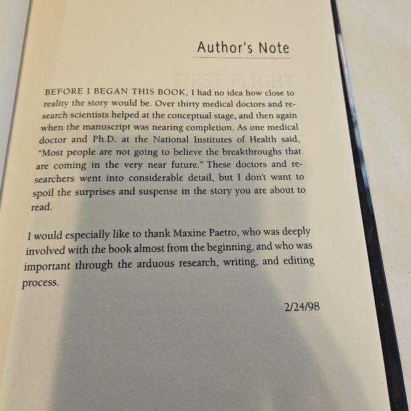 James Patterson When The Wind Blows Little Brown 1st ed. Hardcover 1998 Suspence - Picture 10 of 15